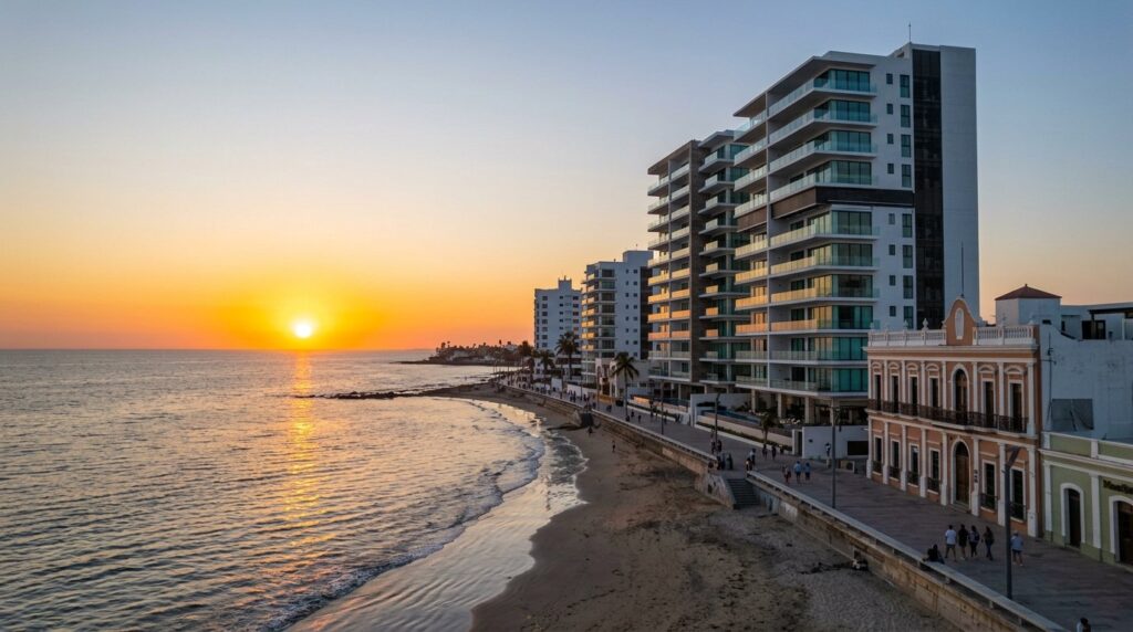 Propiedad frente al mar