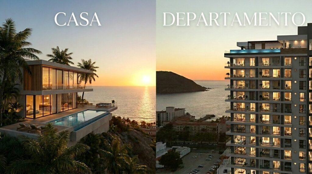 Casas vs Departamentos