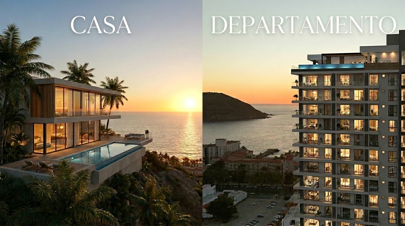 Casas vs Departamentos